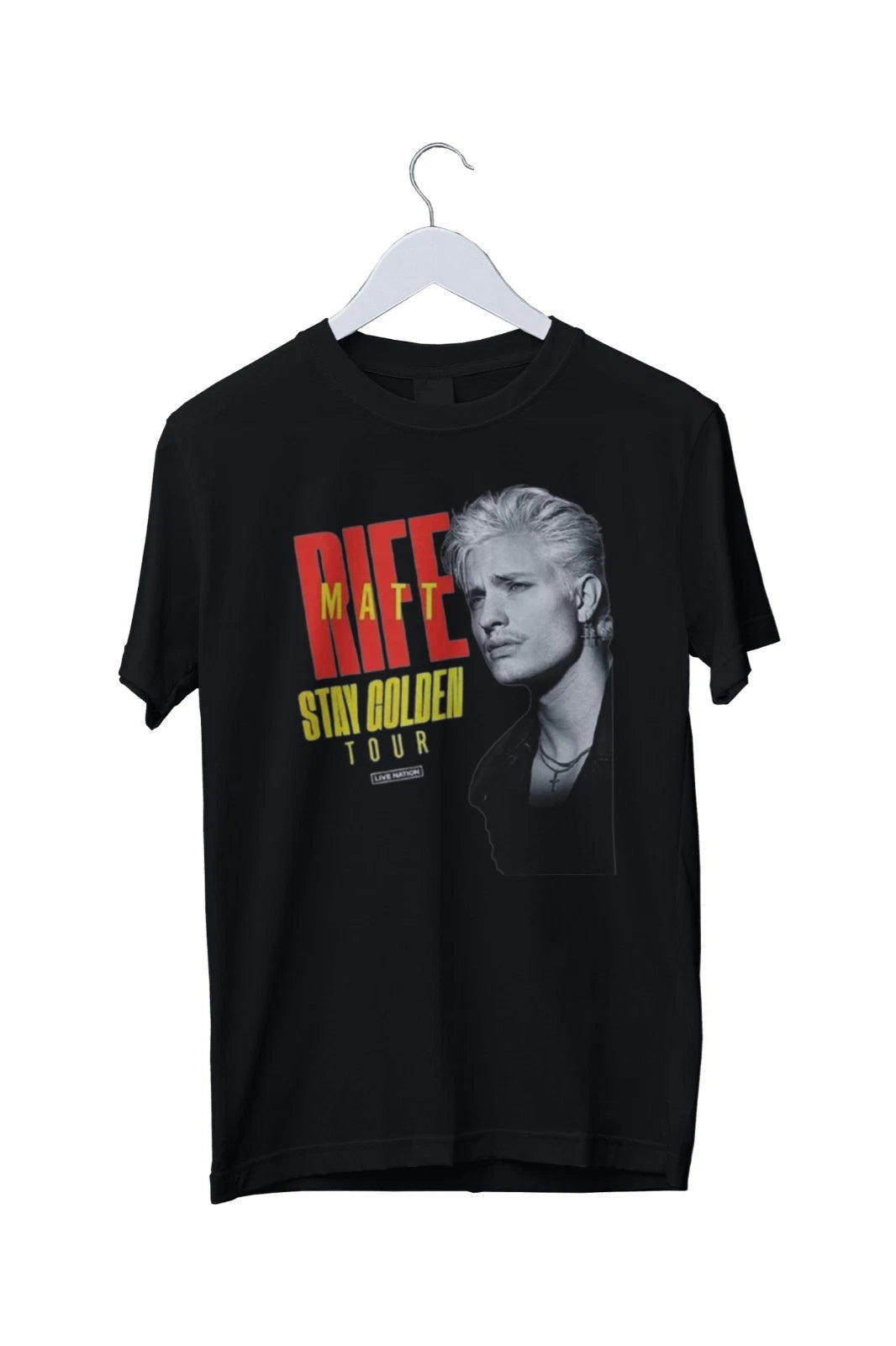 Matt Rife Comedian Stay Golden Tour 2025 T-Shirt Mens S M L XL 2 3 4 XL