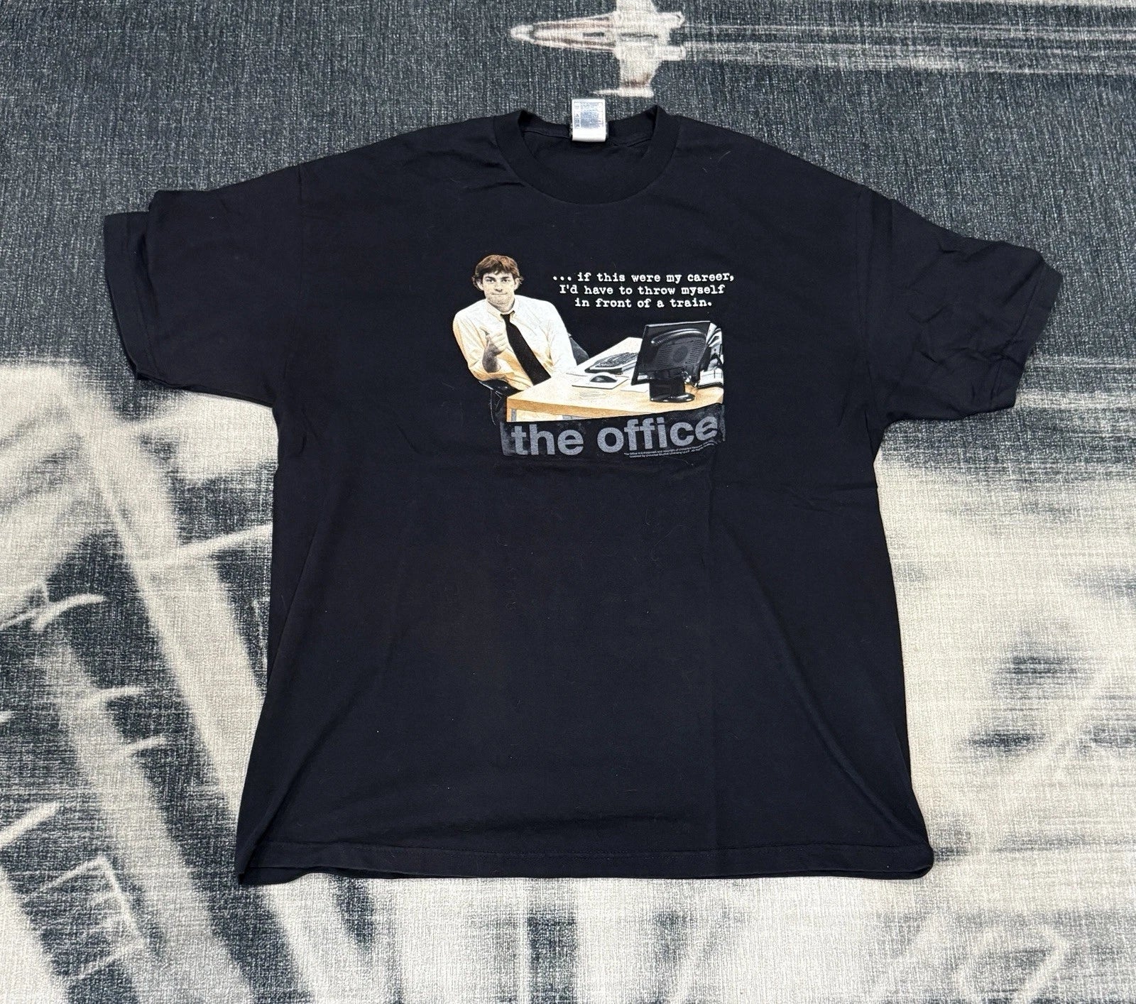 Vintage 2000s NBC The Office Jim Halpert Michael Scott Shirt XL
