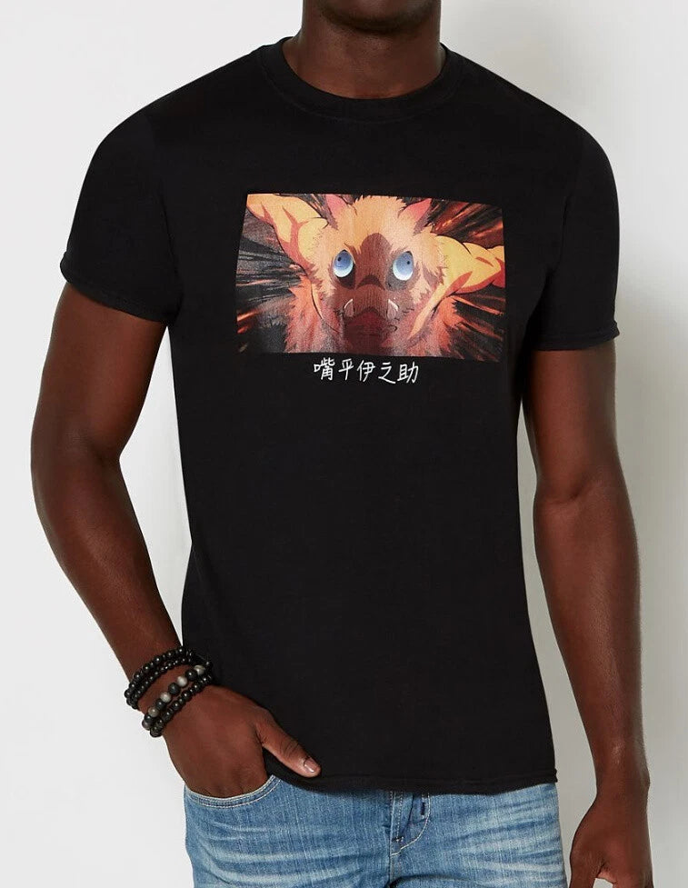 Anime Demon Slayer INOSUKE T-Shirt NWT Licensed & Official