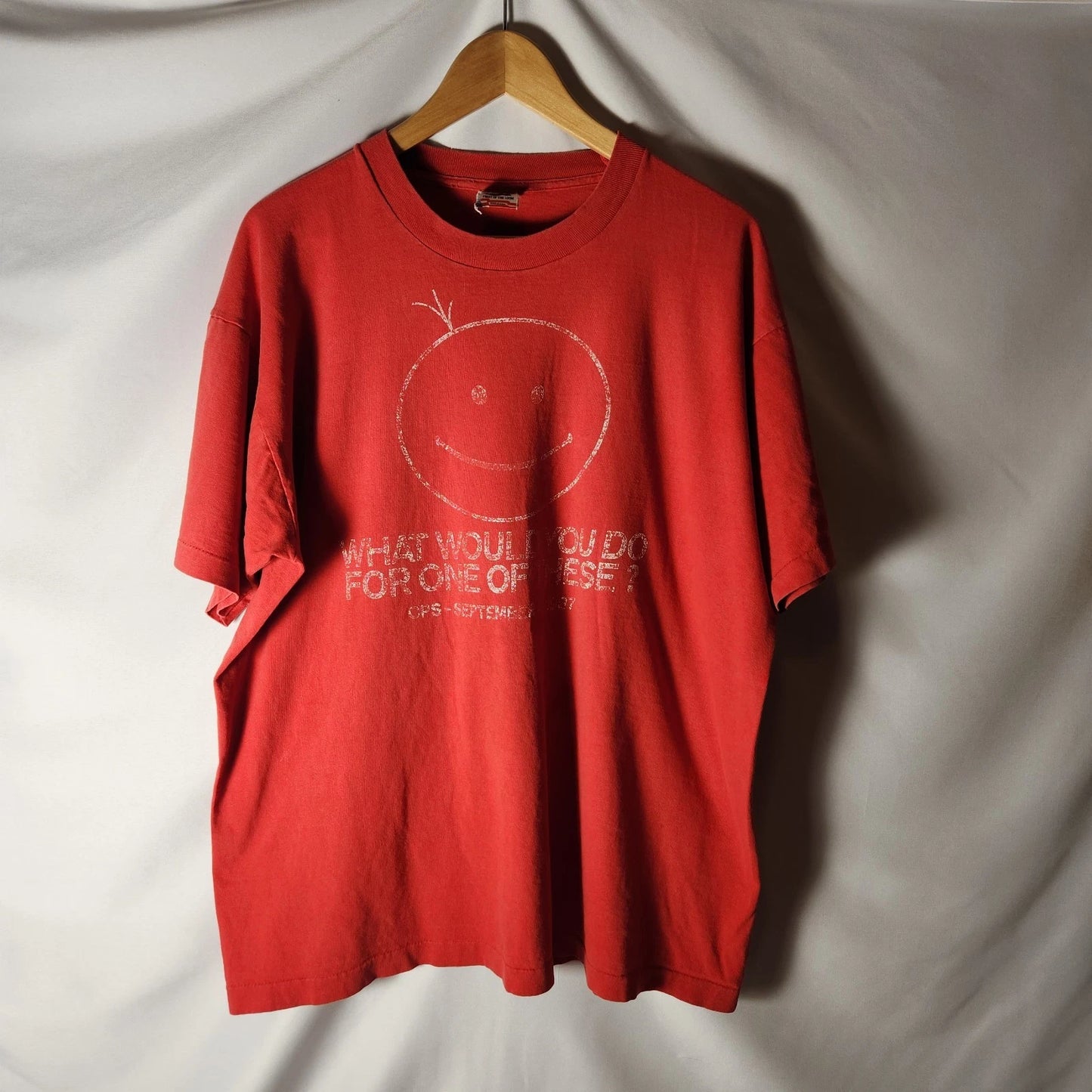 Vintage 90s CPS September 1997 Programmer T-Shirt COBOL Code Naked Fruit of Loom