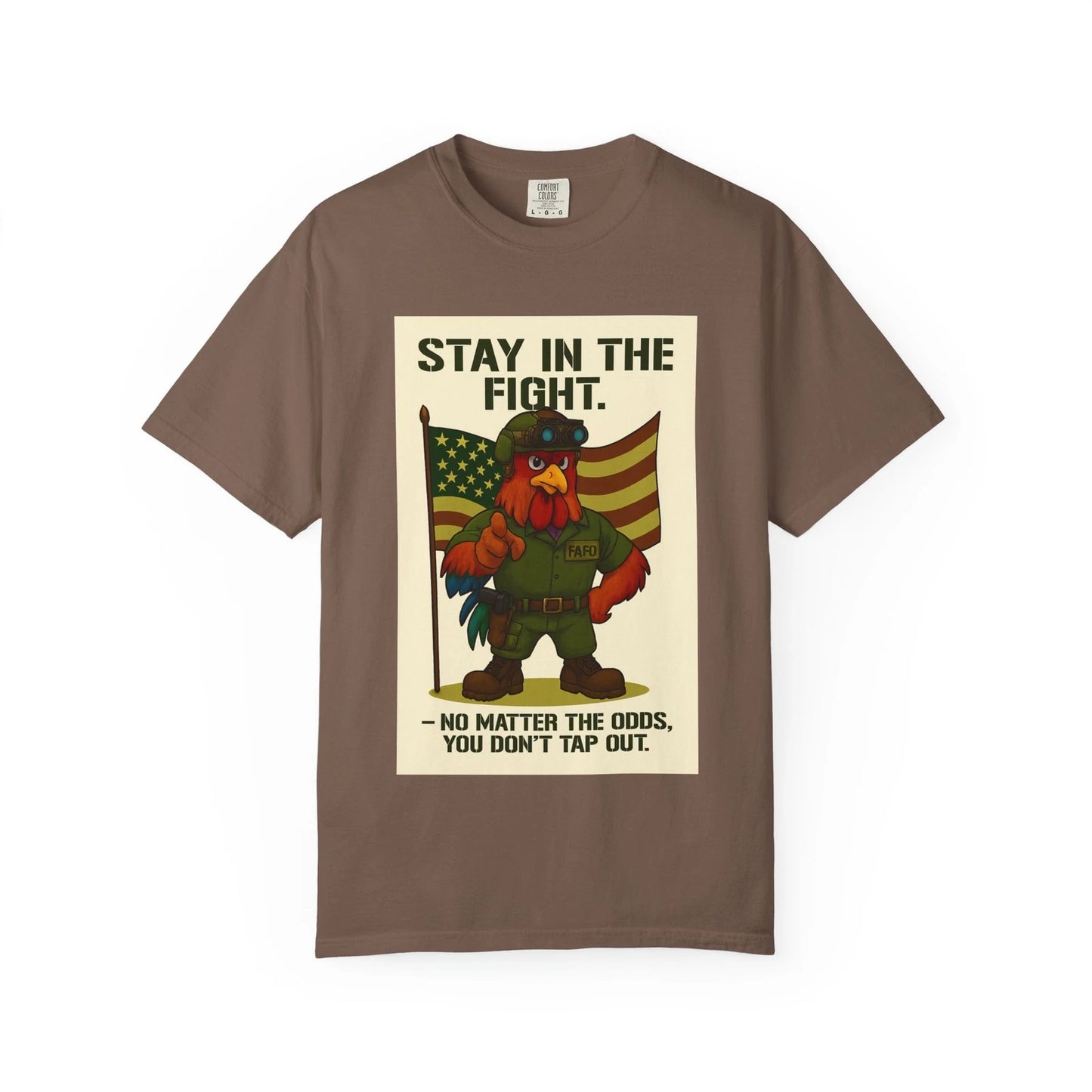 Patriotic Motivational T-Shirt, Stay in the Fight Tee, Unisex Graphic Tee, [...]