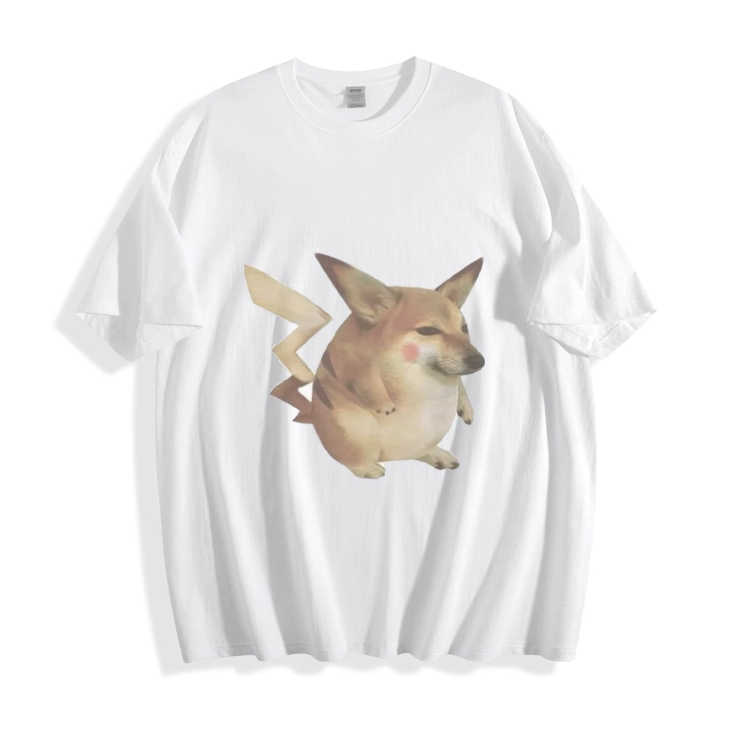 DogePikachu Fusion T-Shirt - Hilarious Meme-Pokemon Unisex Tee