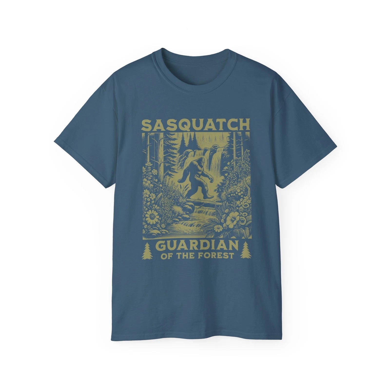 Bigfoot T-Shirt, Yeti Shirt, Sasquatch T-Shirt,Funny Bigfoot Tee Camping T-Shirt