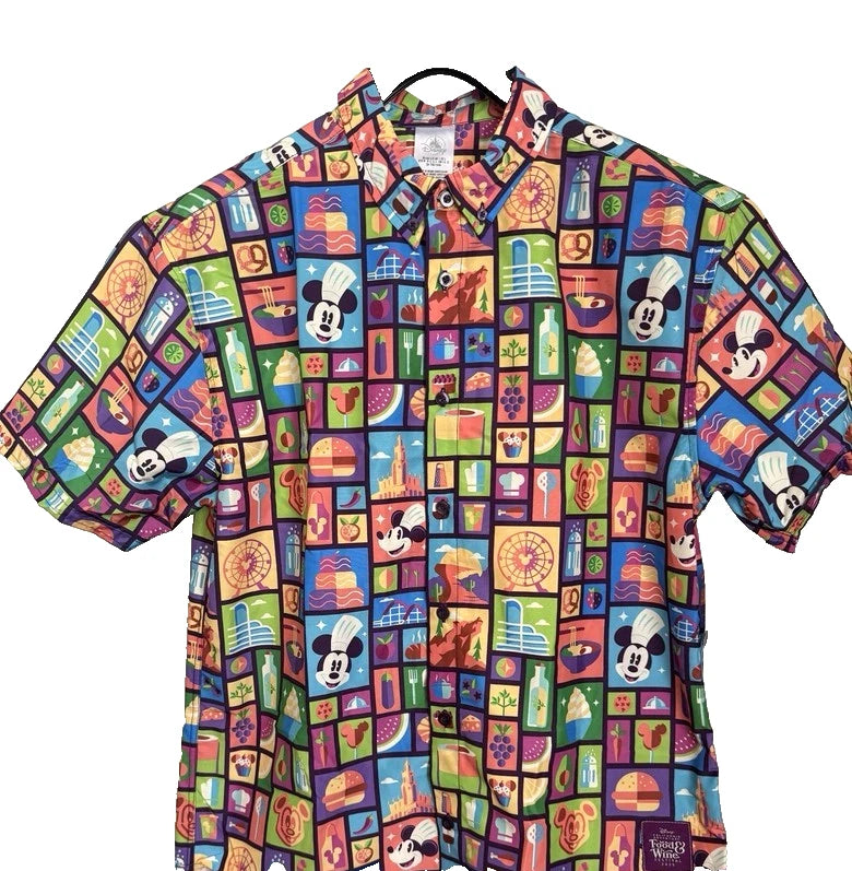 Disney Disneyland 2025 DCA California Food & Wine Festival XLarge Shirt NWT