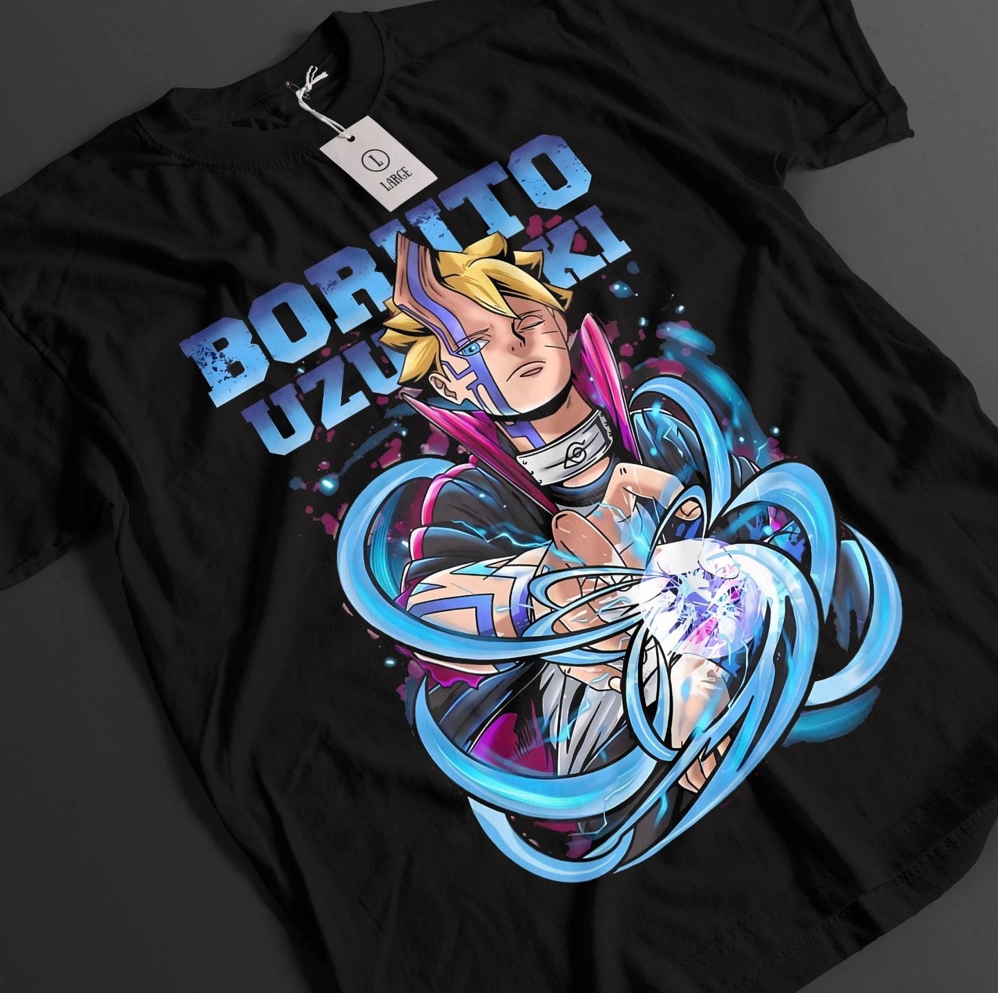 Boruto Tshirt Naruto Shirt Sarada Uchiha T-Shirt Uzumaki Anime Kawaki Unisex Tee