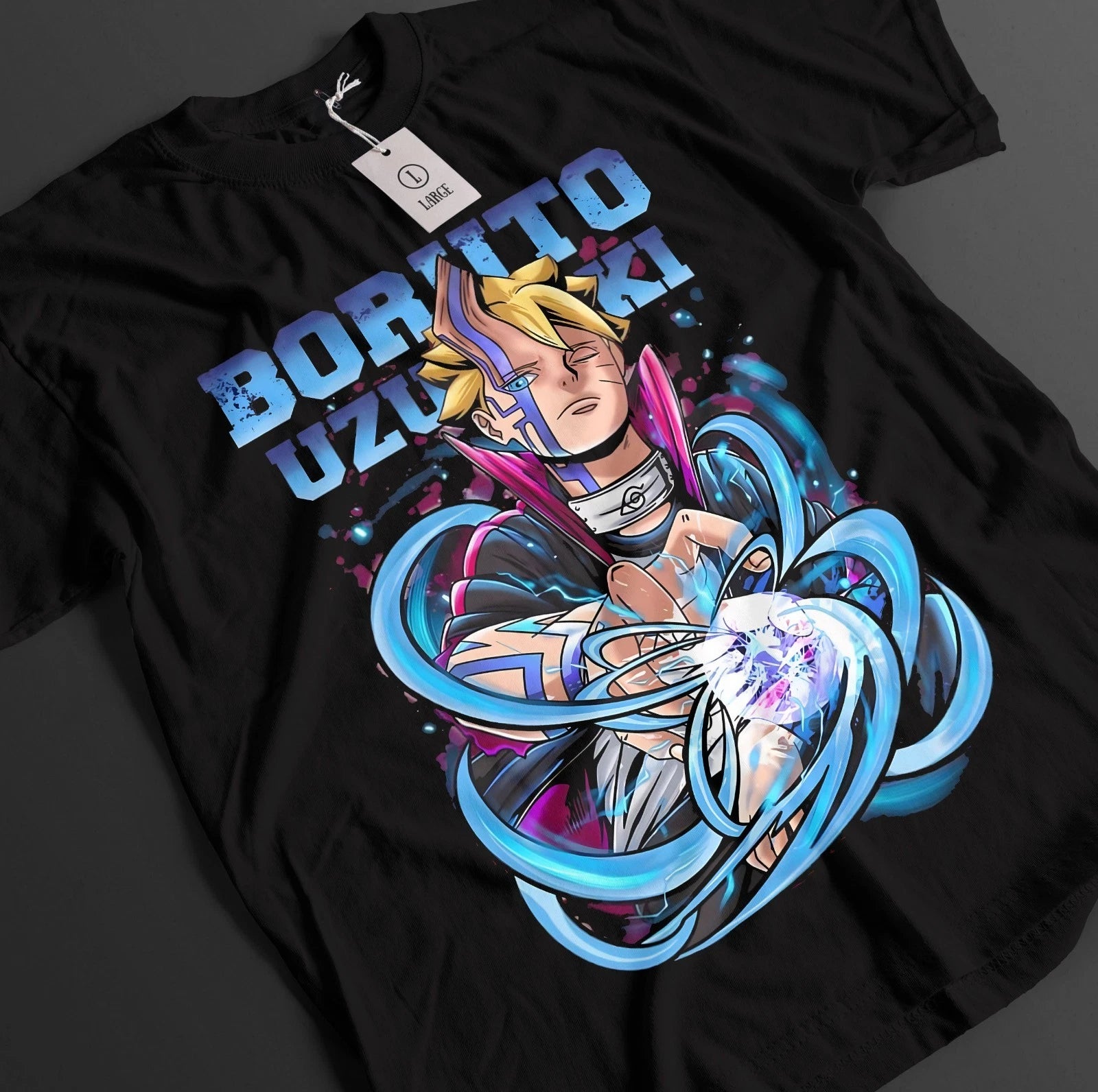 Boruto Tshirt Naruto Shirt Sarada Uchiha T-Shirt Uzumaki Anime Kawaki Unisex Tee