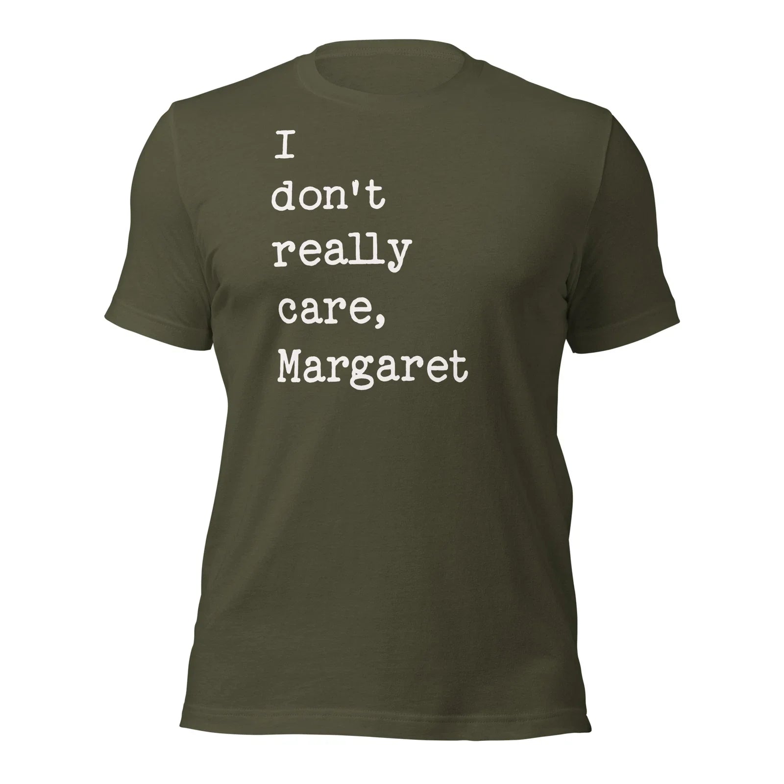I don't really care Margaret, funny Vance quote MAGA, Trump Unisex t-shirt