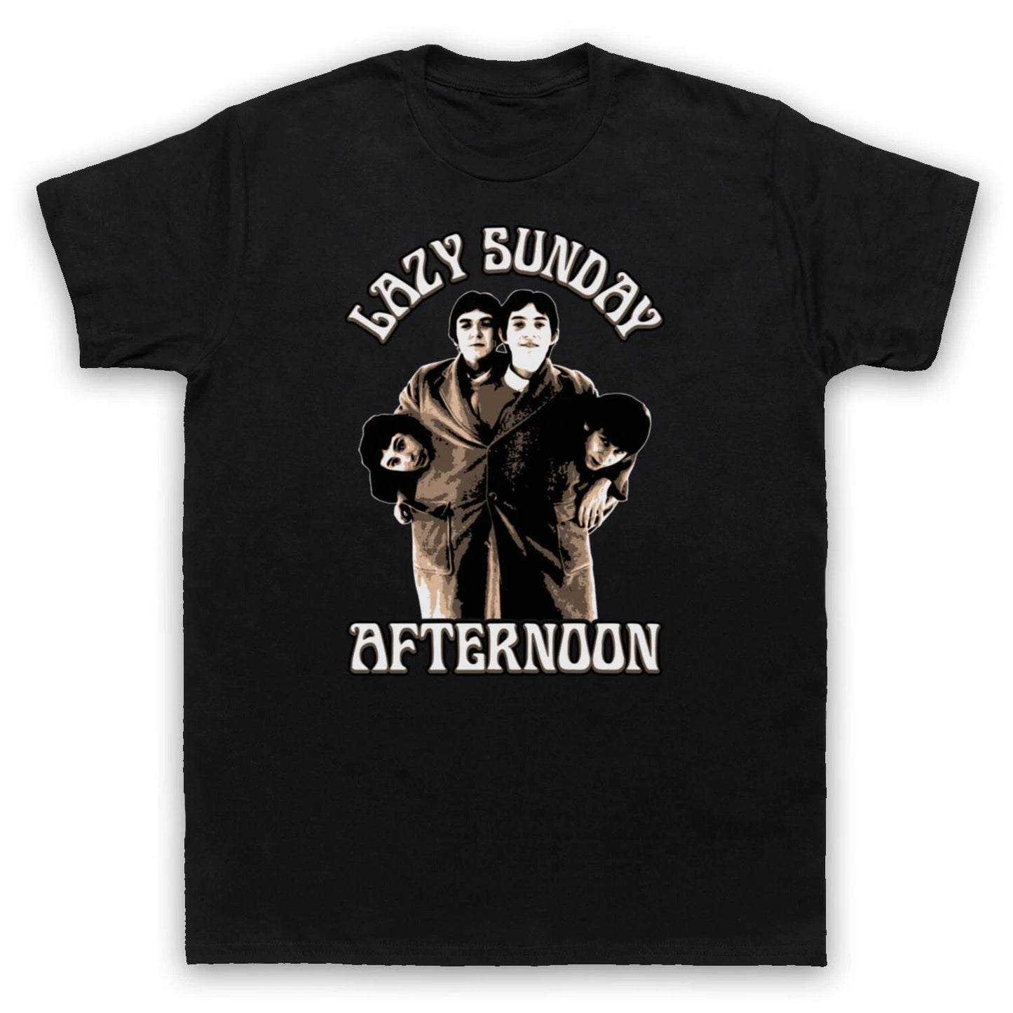 LAZY SUNDAY UNOFFICIAL THE SMALL FACES CLASSIC ROCK MENS & WOMENS T-SHIRT