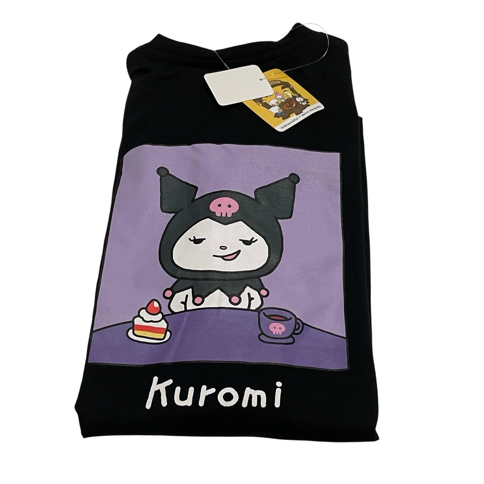 Sanrio Kuromi Tea Time T-Shirt Yuji Nishimura Collab Japan Limited Kawaii