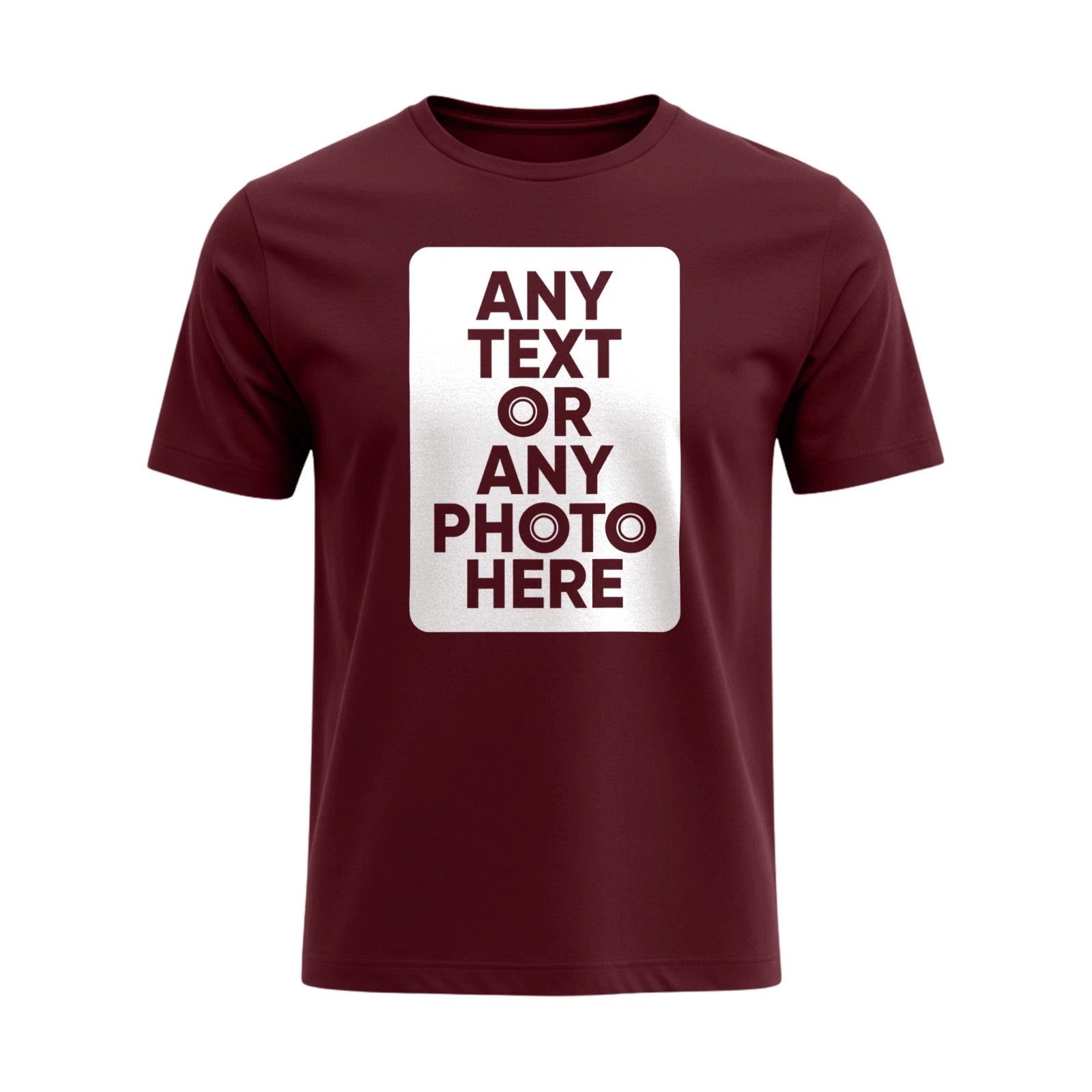 Personalised T-Shirt – Custom Name, Text & Logo | Men’s Organic Cotton Tee