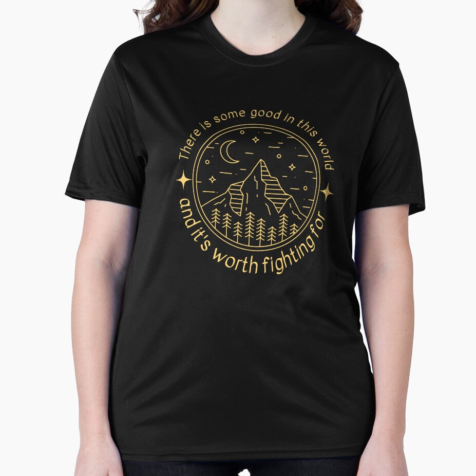 There is Some Good in This World - Mountain Landscape - Fantasy by Fenay Designs