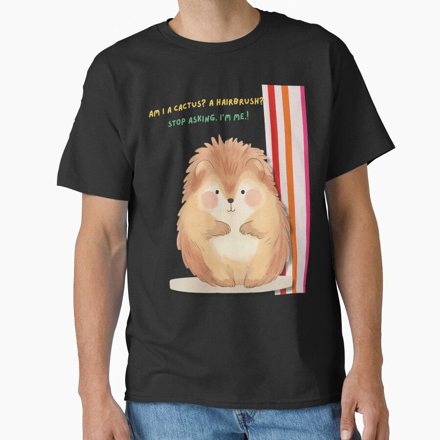 Am I a cactus? A hairbrush? by Animals-Tees