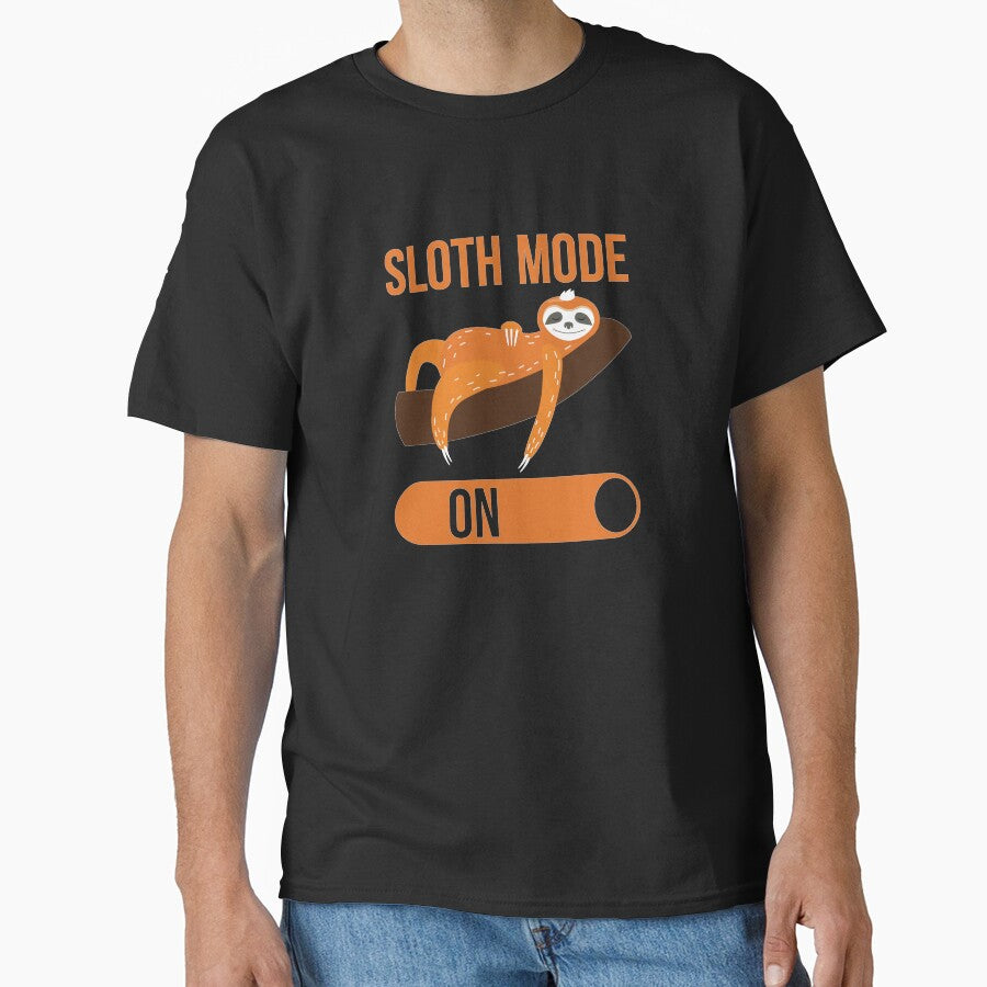 Sloth Mode On I Like Naps Slogan by thecooltable