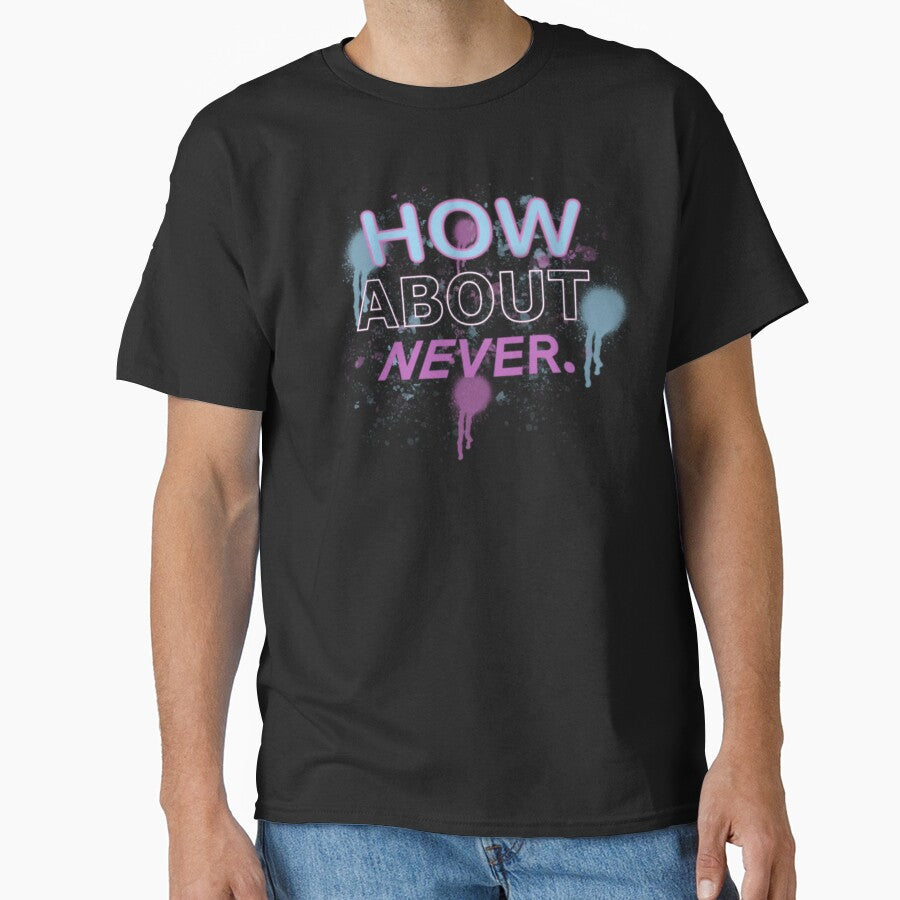 HOW ABOUT NEVER. by Whateverboss