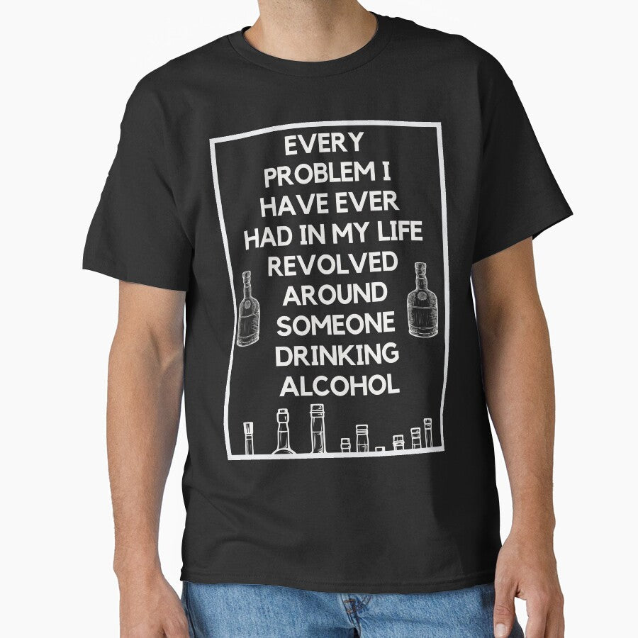 Super wise quote about problems and alcohol by onum2018