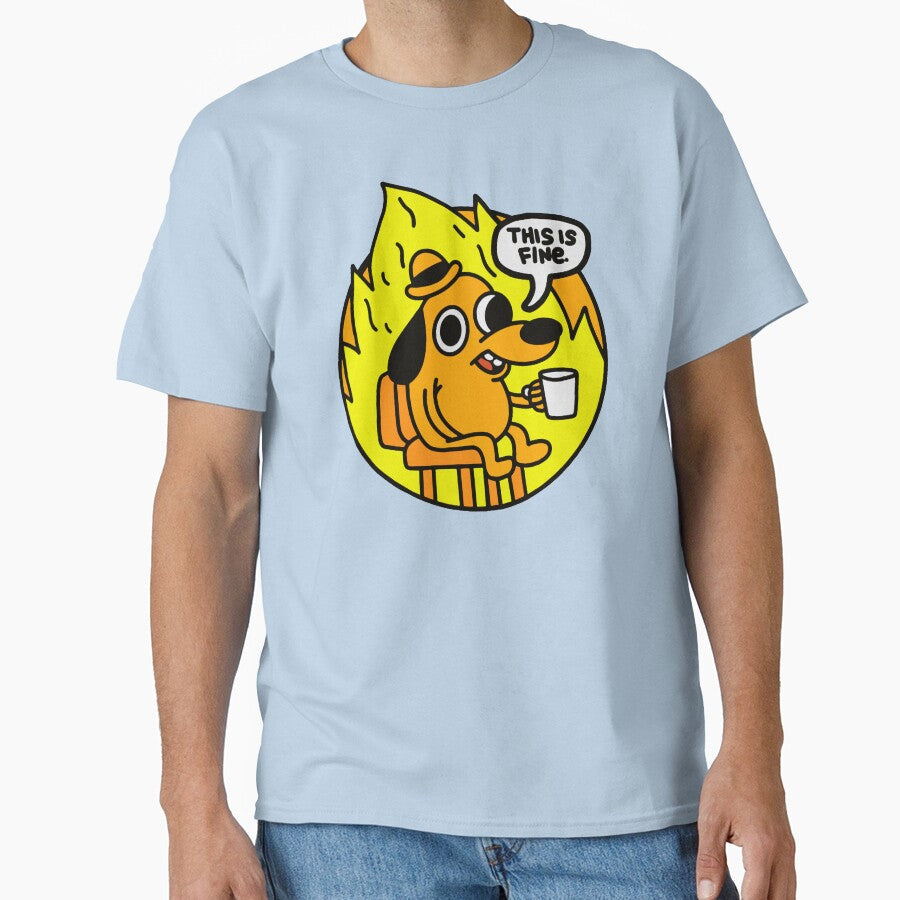 This is Fine - Funny Meme by SynstheticRealm