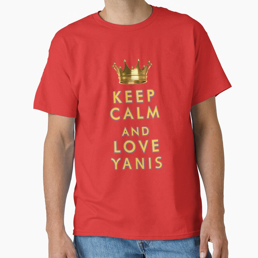 Keep Calm and Love Yanis by Art By M