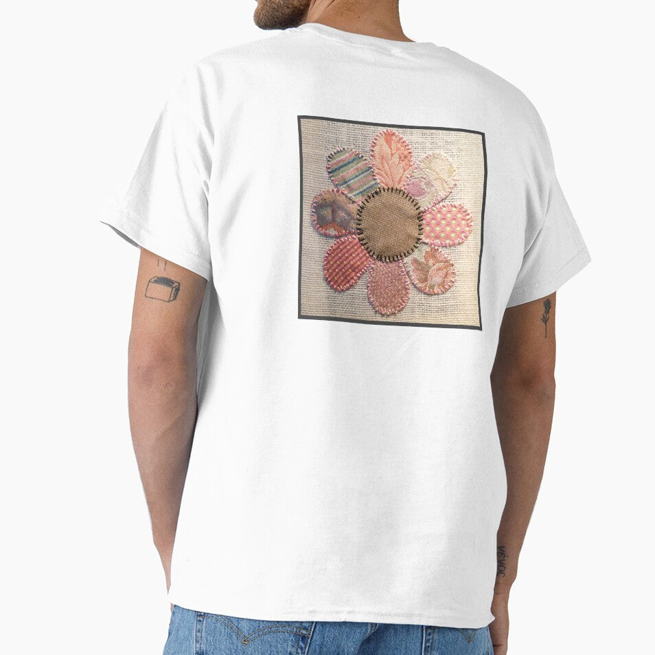 Excerpt from 3 Flowers #1-Pink Flower by ErinBrieArt