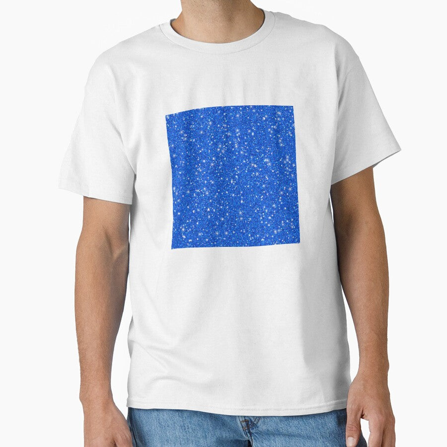 Printed image of sparkling blue glitter v32 by JaReVa