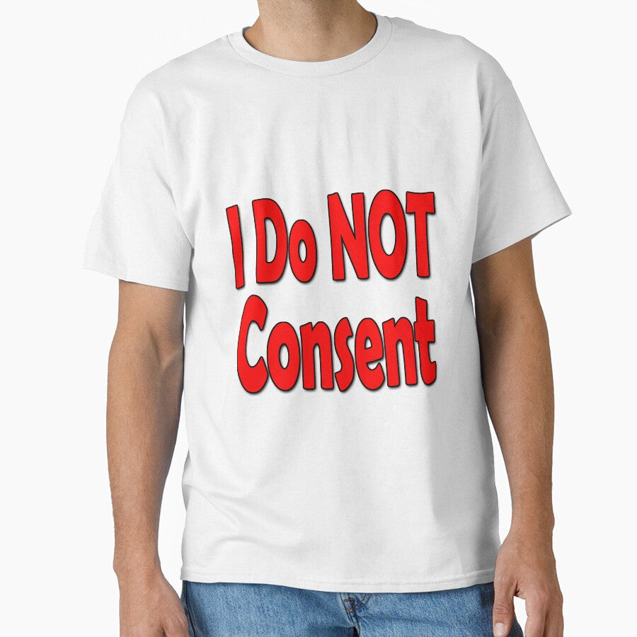 I Do NOT consent Red-B by Colin Bentham