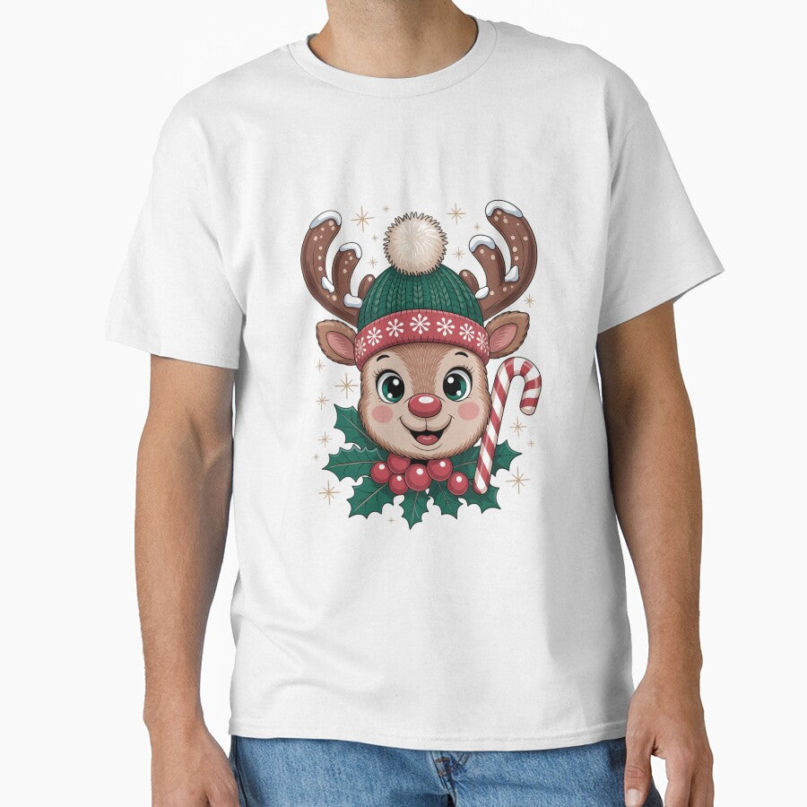 Reindeer Christmas Matching Boy and Girl Holiday Deer by LorenzaStamm