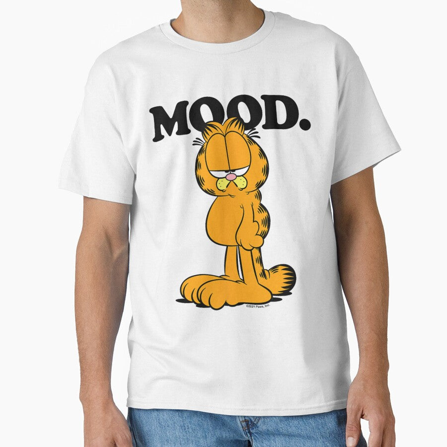 Garfield Mood Relatable Grumpy Face Funny Meme by JosePres