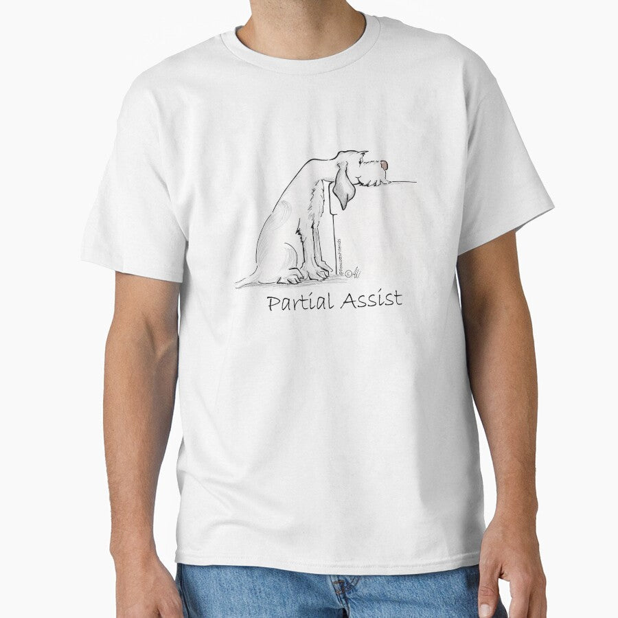 Partial Assist - Italian Spinone Sit series by FoscottsArt