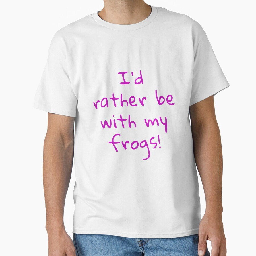 I'd rather be with my frogs! by RiddlerReptiles
