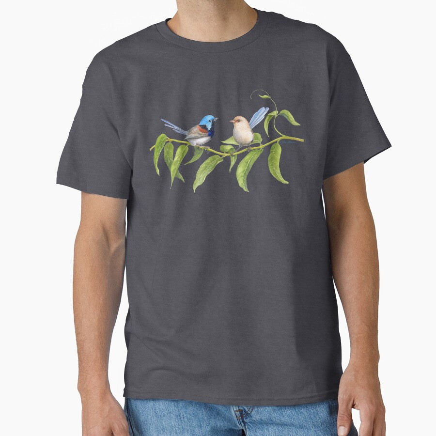 Variegated Fairy-Wrens - by Nadya Neklioudova by Nadya Neklioudova