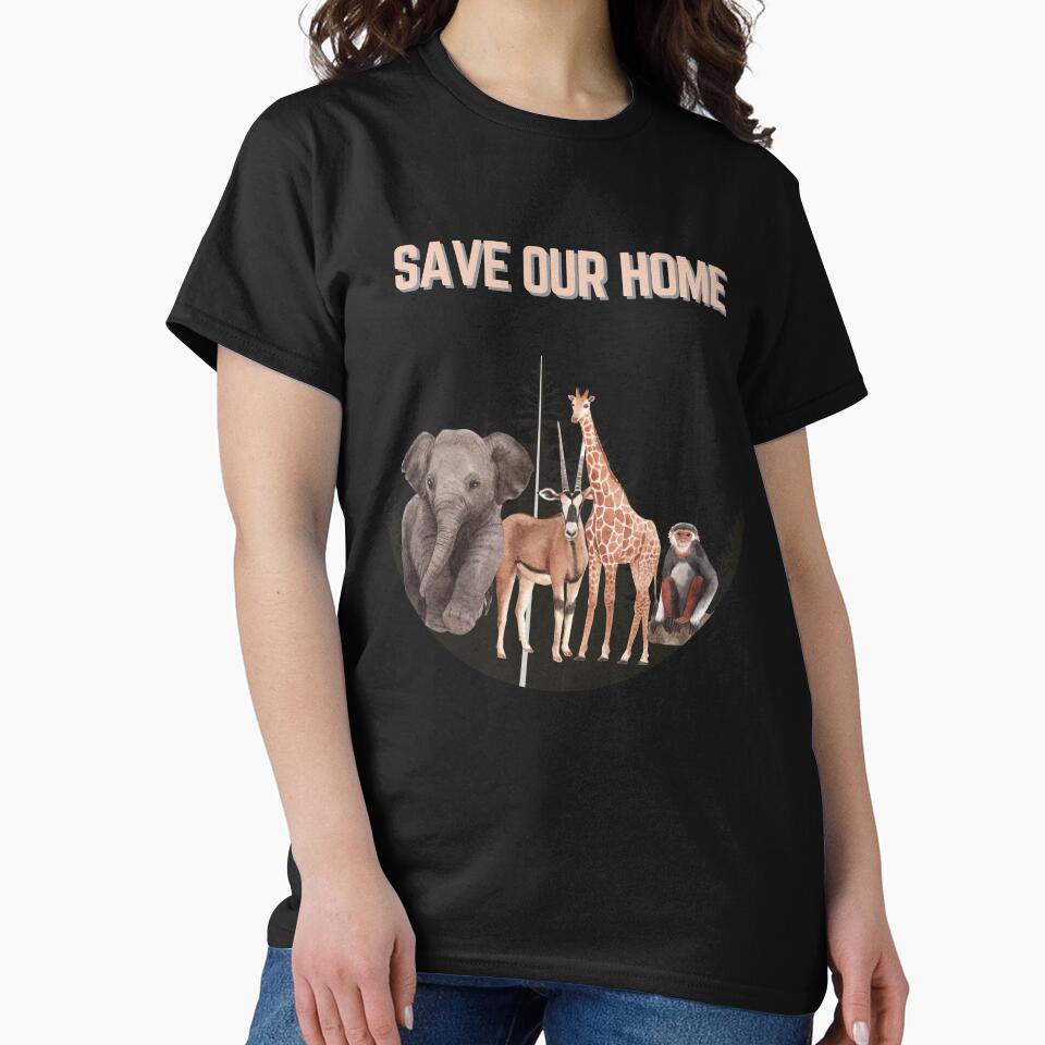 World Wildlife Day Save Our Home Love Nature and Animals by BeeClassyDesign