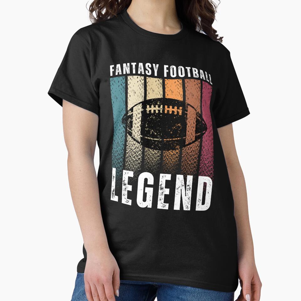 Fantasy Football Legend Essential T-Shirt by padeddesignart