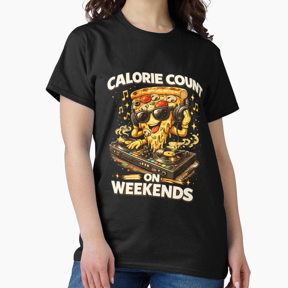 Calories count on weekends design by TAMBUGH