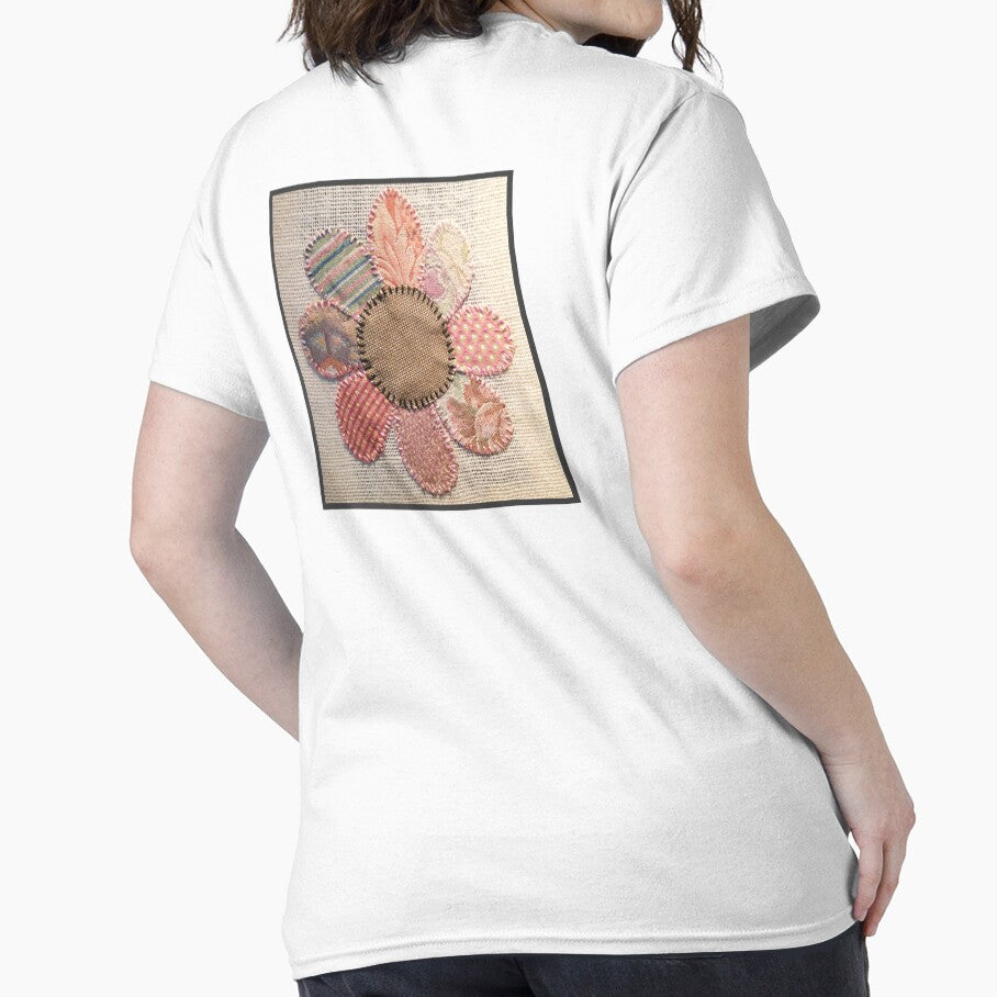 Excerpt from 3 Flowers #1-Pink Flower by ErinBrieArt