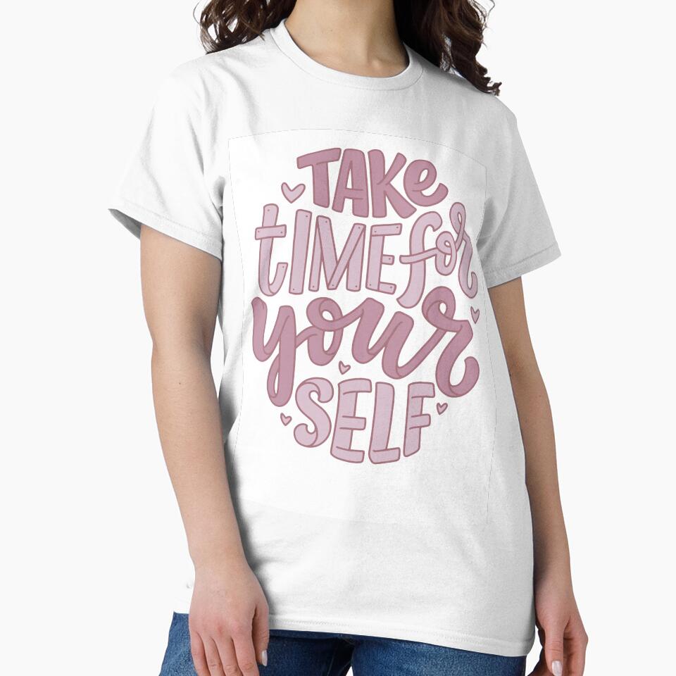 Love Yourself Lettering Slogan Funny Quote by Peekonet