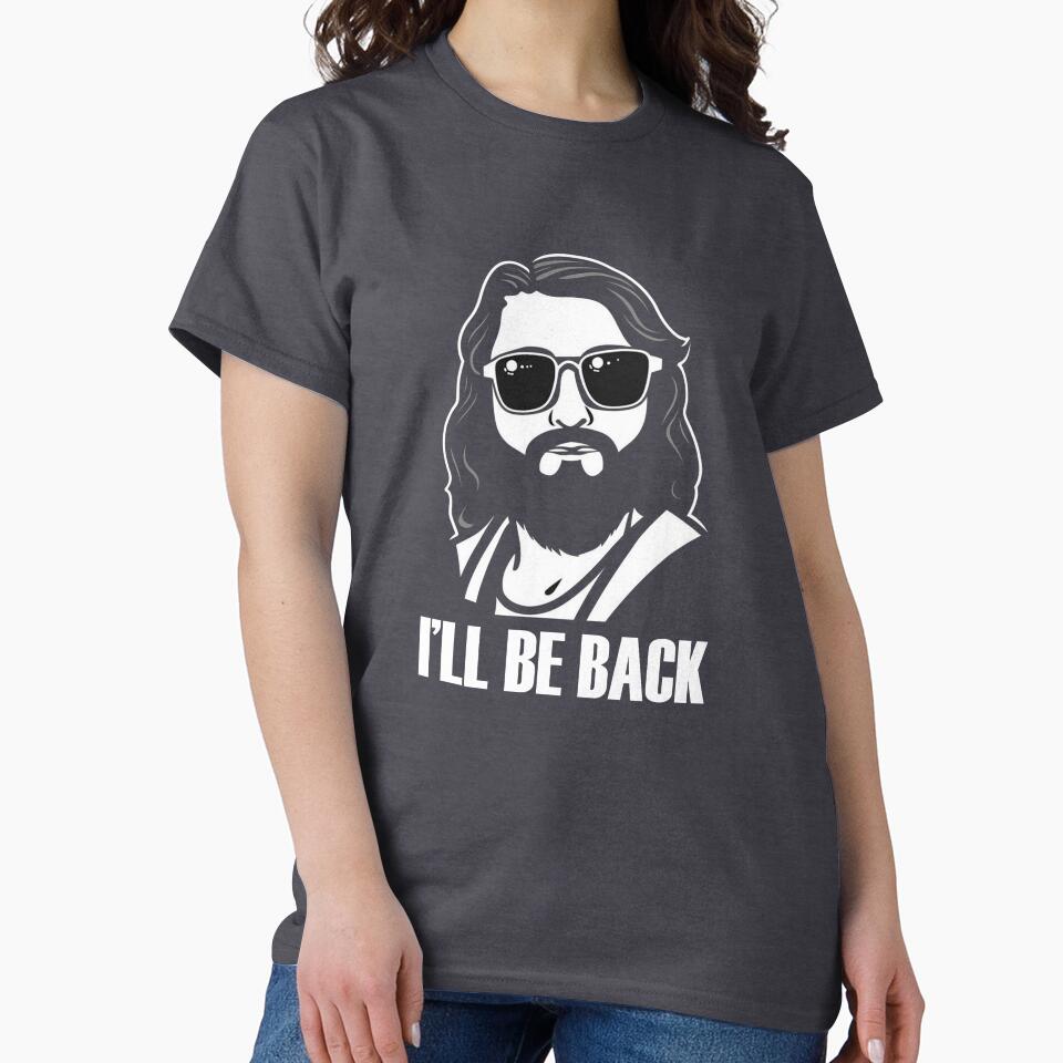 Christian, I'll be Back, Funny Jesus Design by Logiamerch