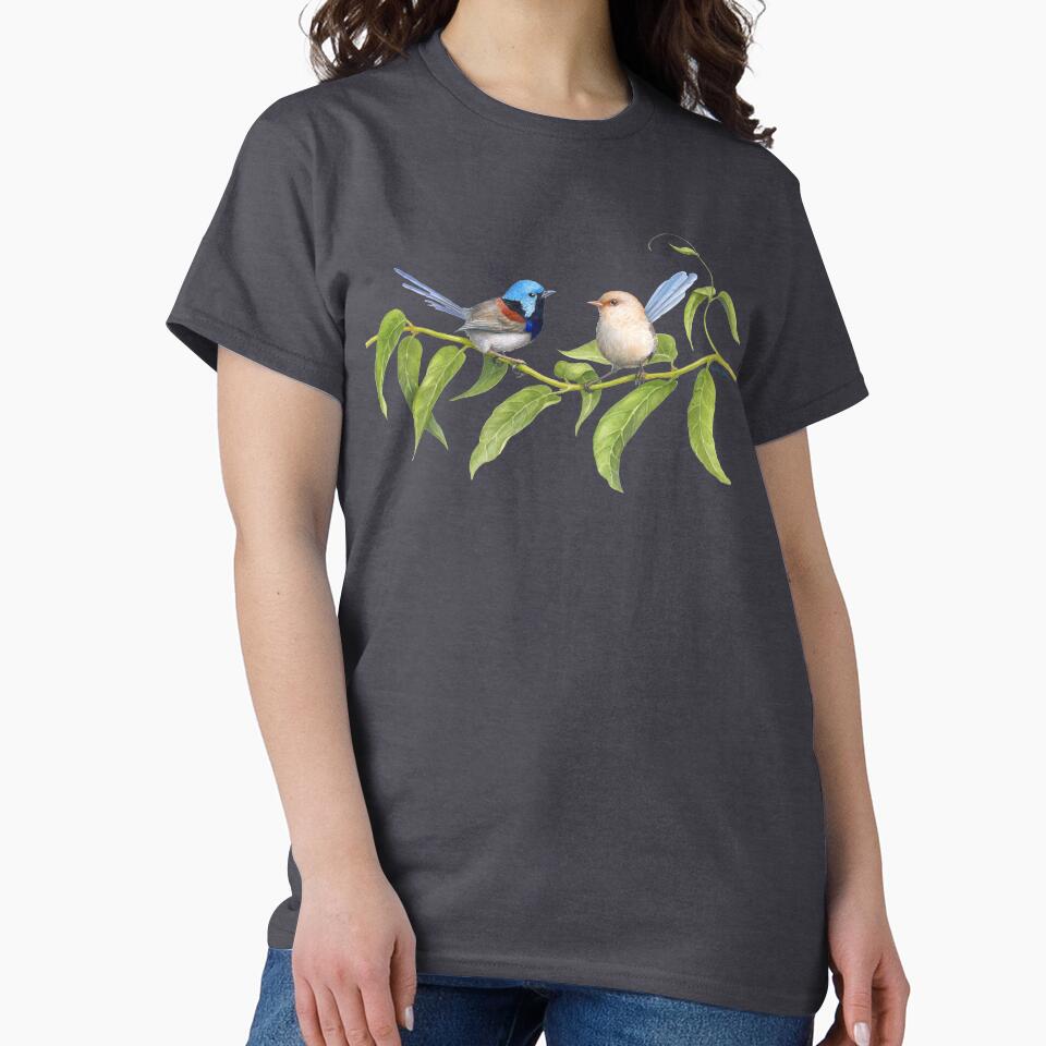 Variegated Fairy-Wrens - by Nadya Neklioudova by Nadya Neklioudova