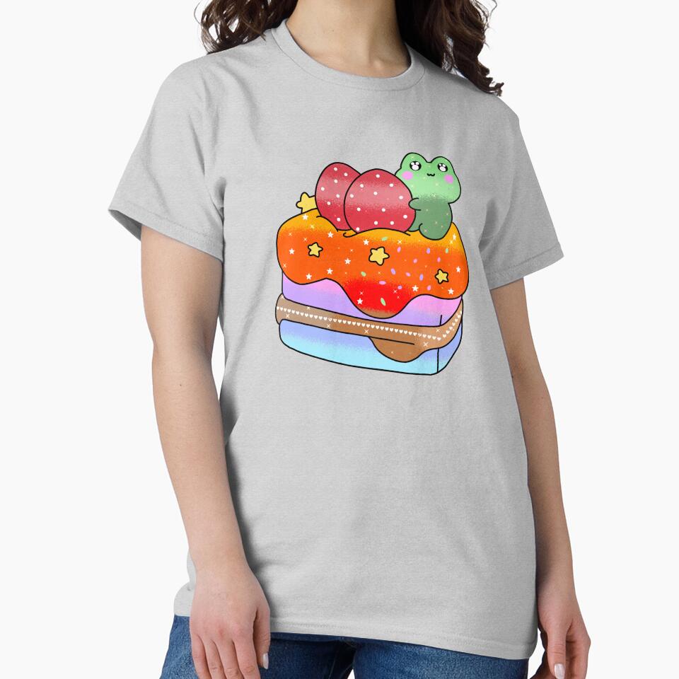 Colorful Adorable cute Kawaii frog cupcake by Quacktails