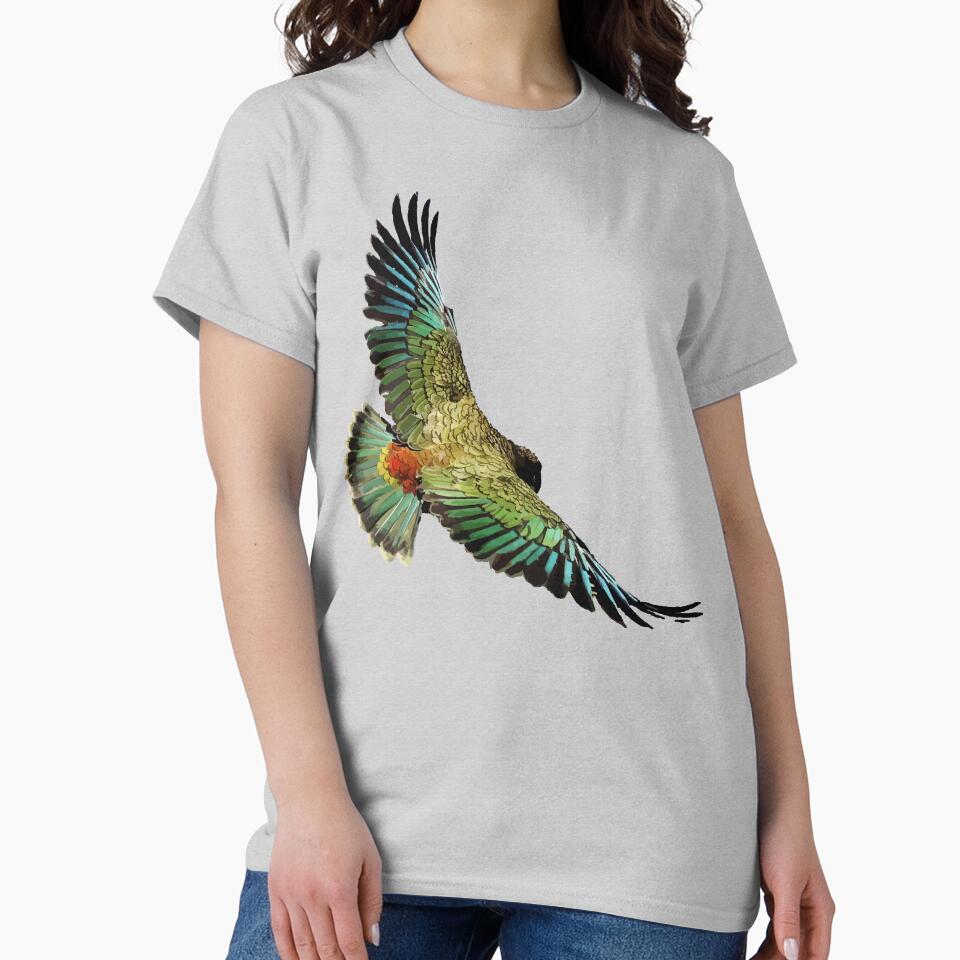 New Zealand Kea by BeThreeDesigns