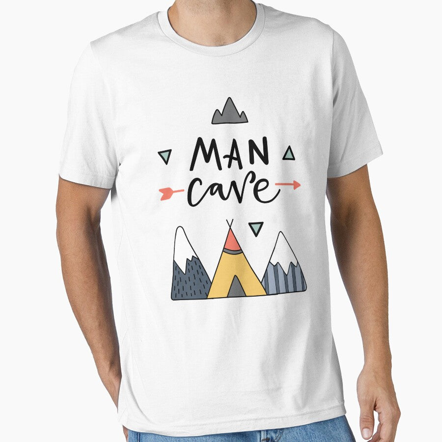 Man Cave Shirt, Fathers Day Gift, Husband Gift, Funny Novelty Shirt, Graphic Novelty Sarcastic Funny by watshgifts