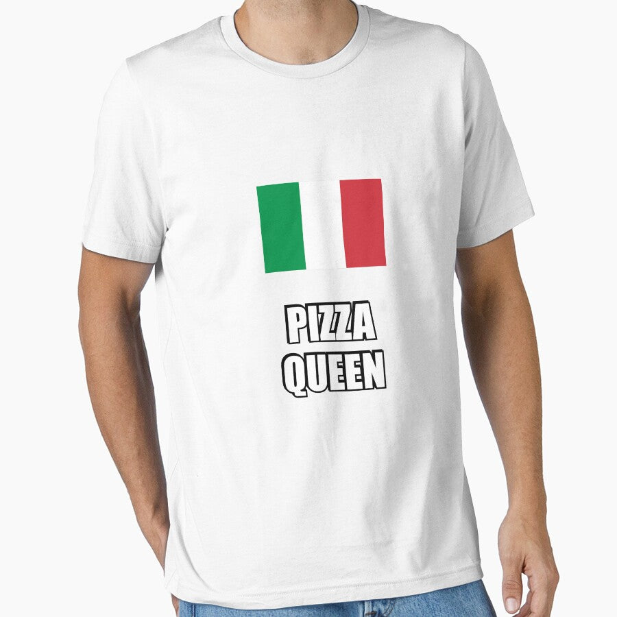 Pizza Queen Italian Flag by Inspirationmotivation