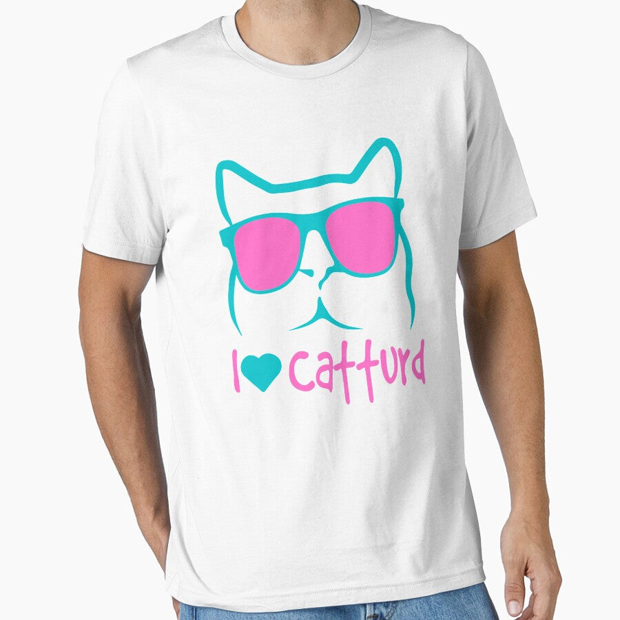 I Love Catturd tshirt by Bright-Store