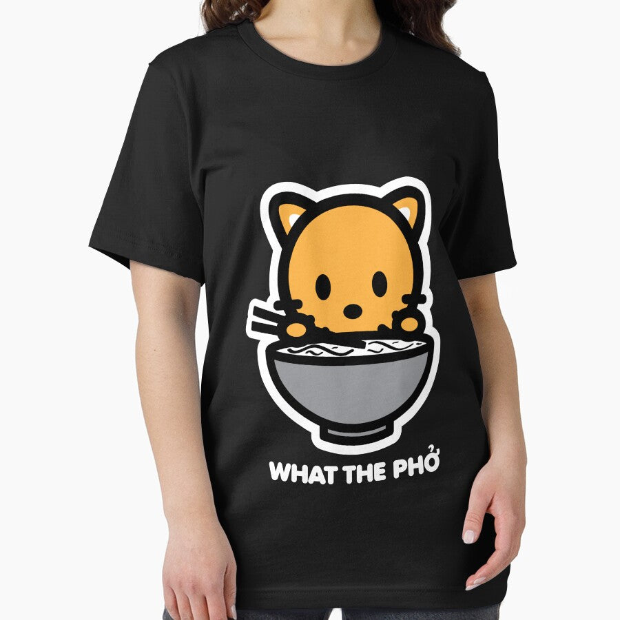Cat What The Pho by RandeeTee15