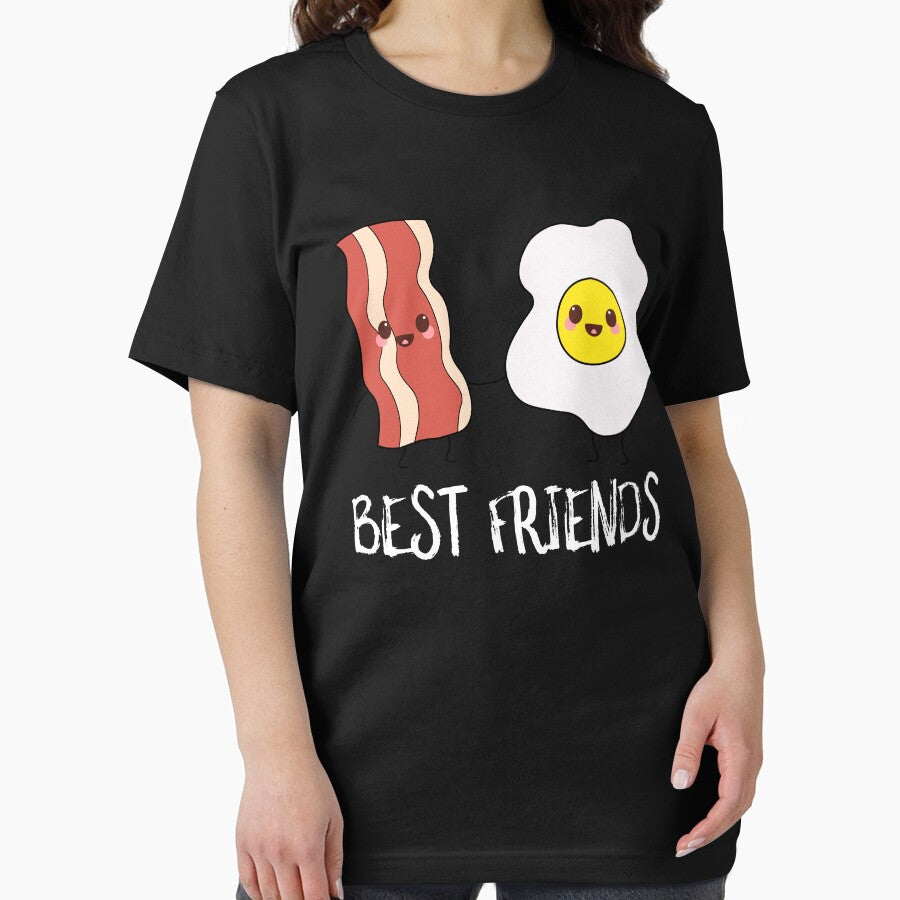Best Friends Bacon and Eggs Cute Matching Couple by SusurrationStud