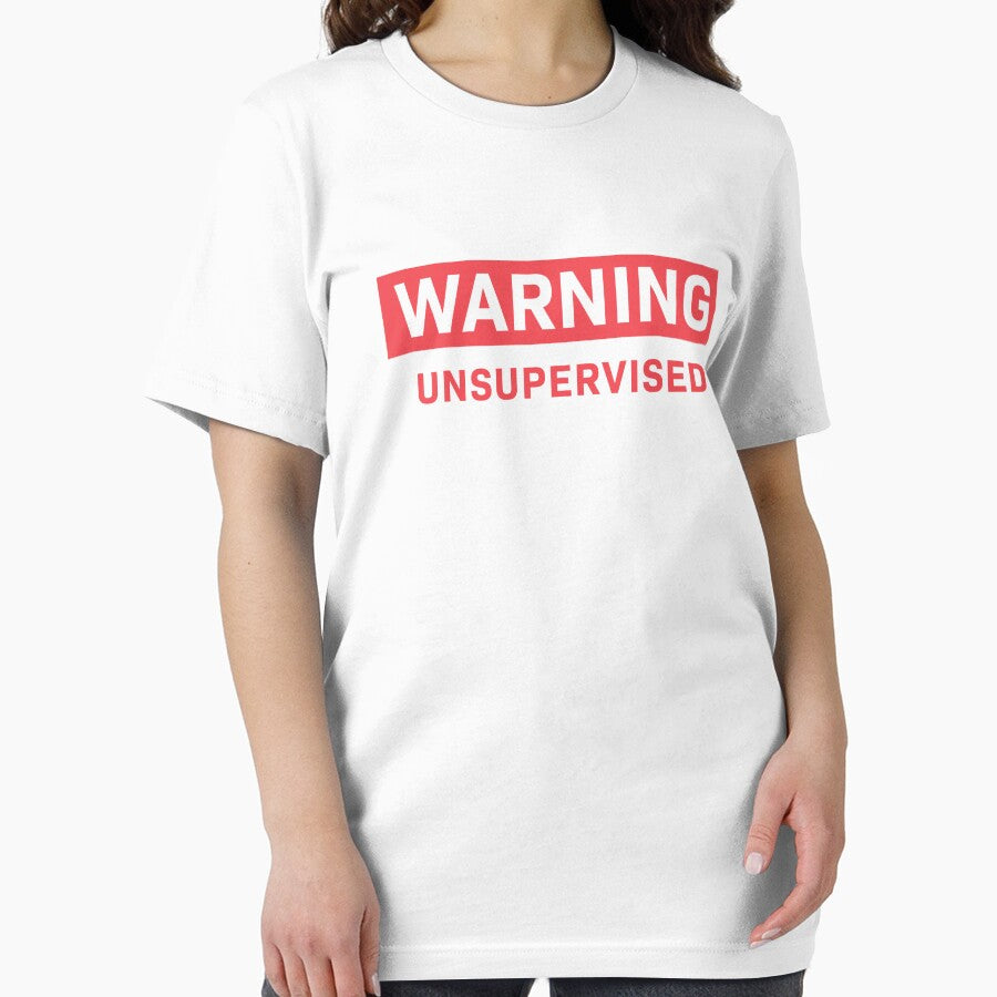 Warning Unsupervised by MightyOwlDesign