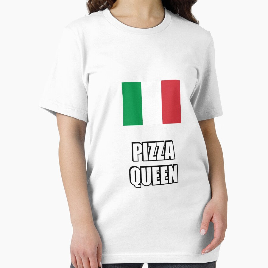 Pizza Queen Italian Flag by Inspirationmotivation