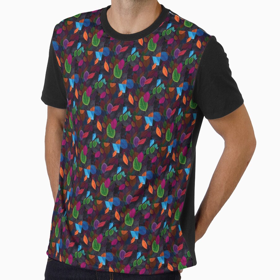 multicolour leaves design by fireNgold