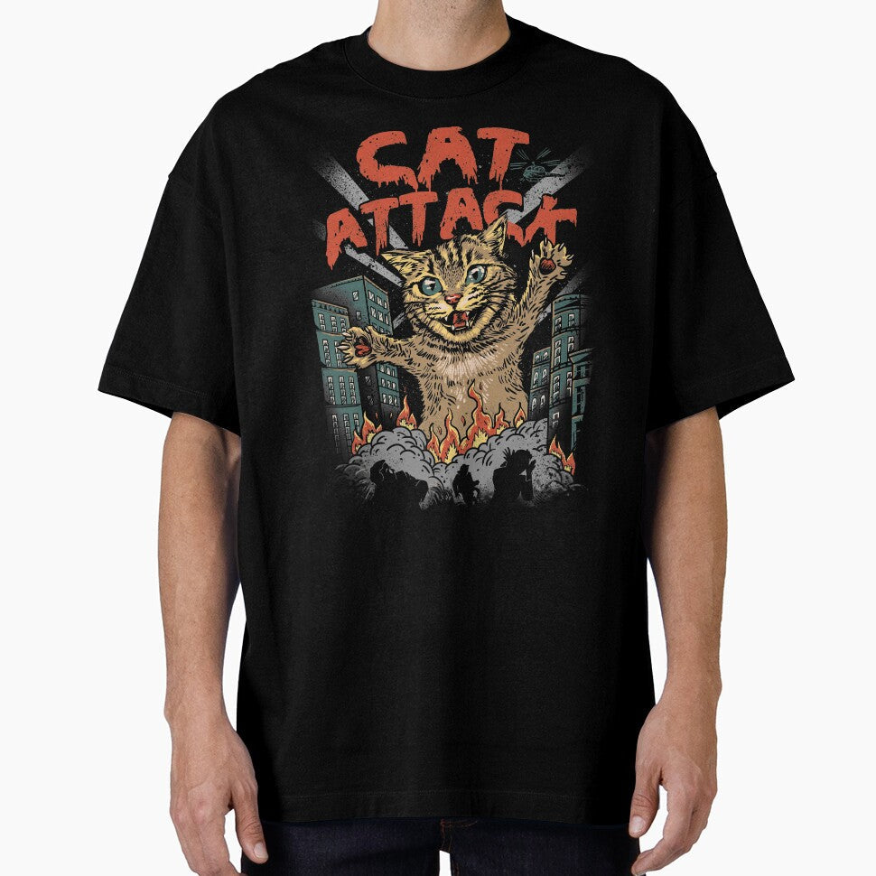 Cat Attack by vincenttrinidad