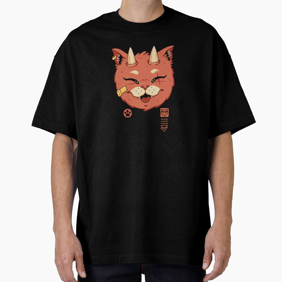 Devil Meowster Cat by vincenttrinidad