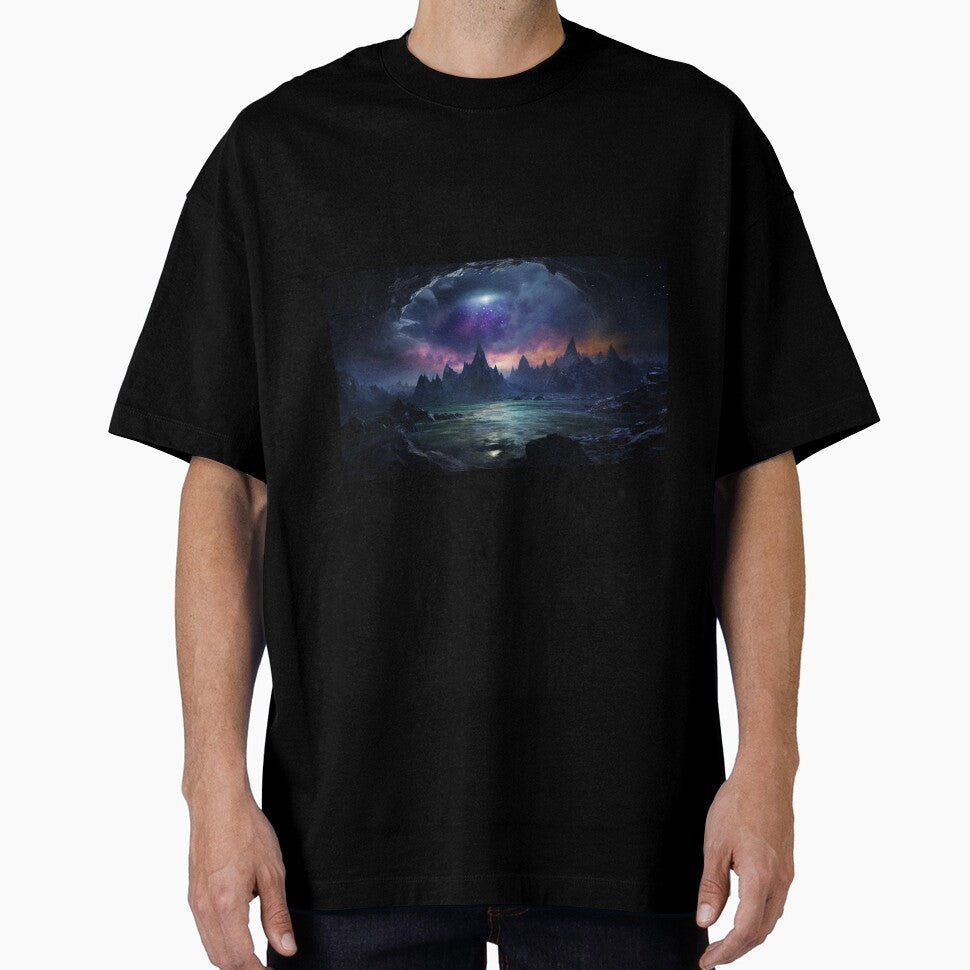 Dark Fantasy Landscape - Orbiting a Black Hole by Fantasy Masterpiece