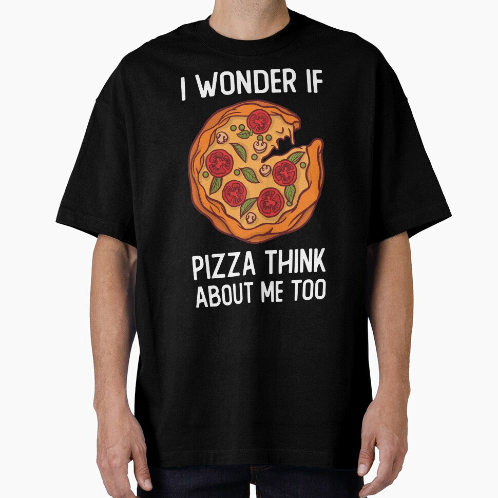 I Wonder If Pizza Think About Me To by OnepixArt